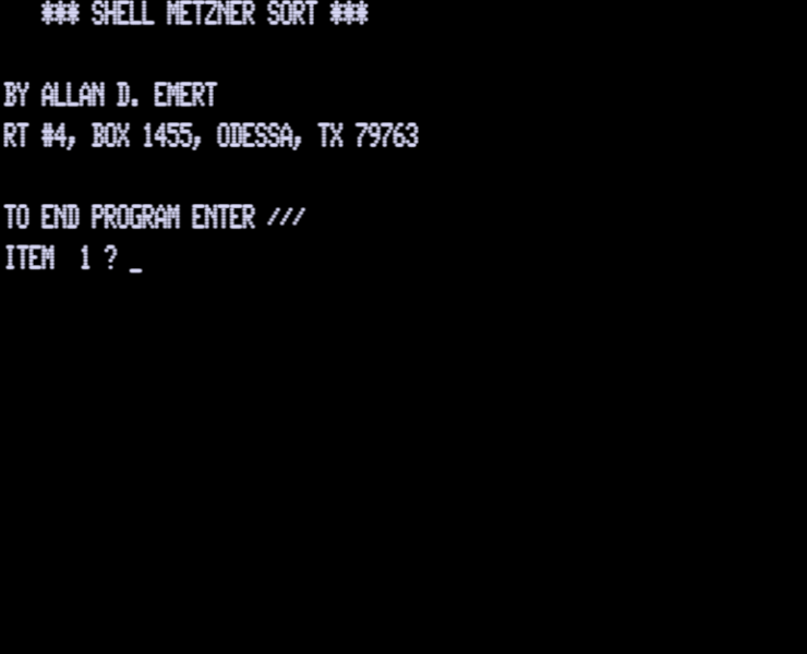 Screen shot